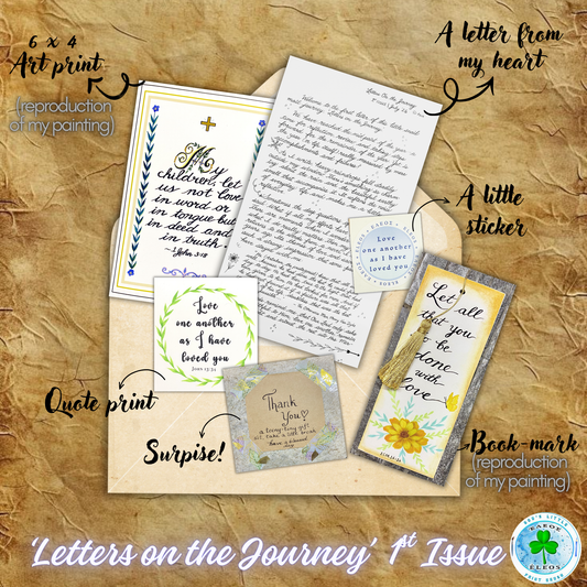✨ Letters on the Journey ✨ ✍️1st Issue
